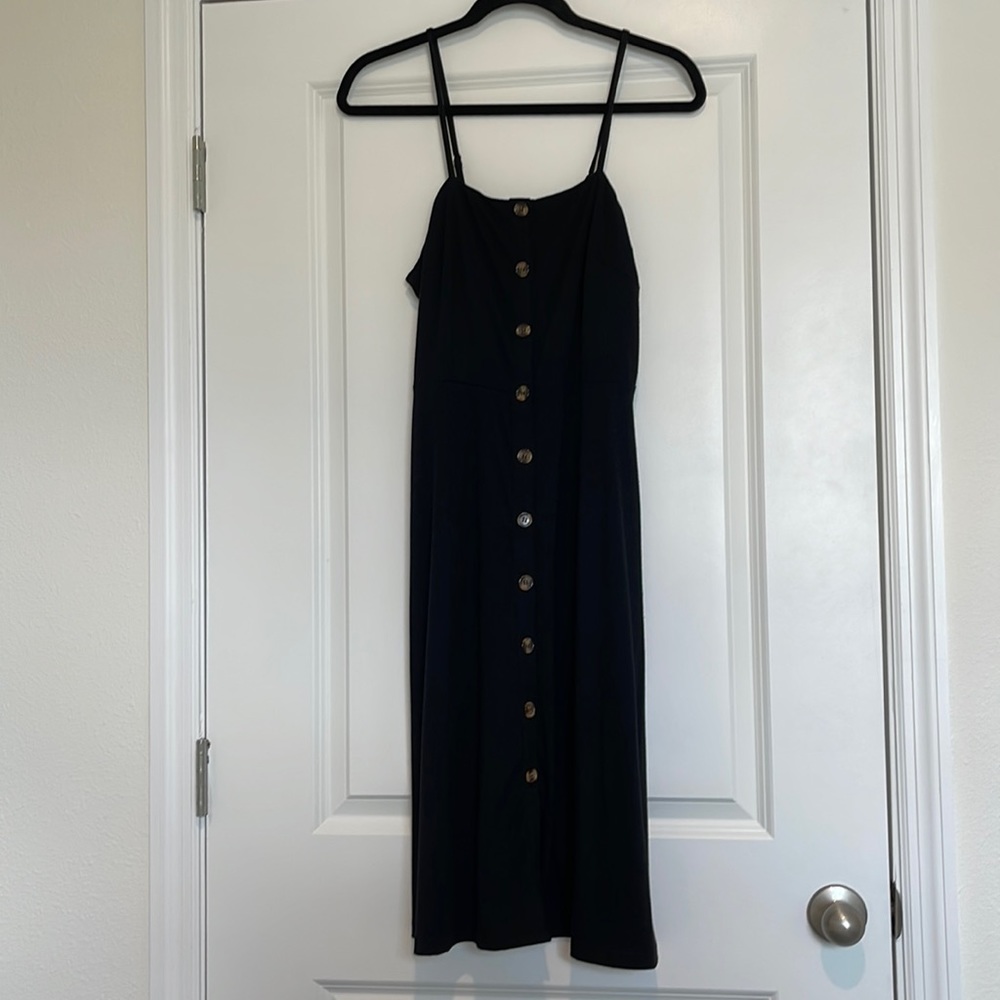Very dress black midi dress
